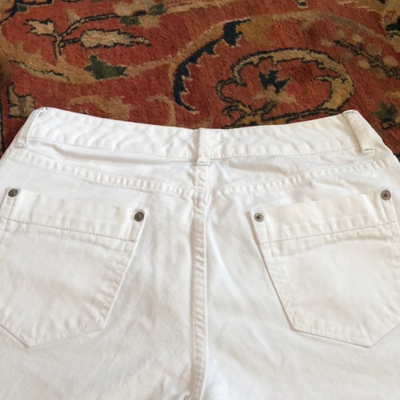 Y2K Eddie Bauer Capri white jeans - Picture 4 of 4
